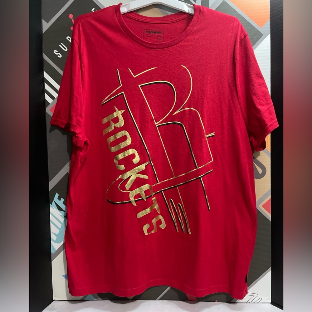 Express Houston Rockets NBA Quality + Fit T-shirt